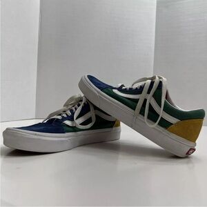Vans Yacht Club Old Skool Skate Shoes Mens 8.5 Womens 10 Multi Color Sneakers